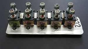 30a circuit breakers &amp; bracket  racing   nascar