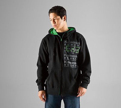 Kawasaki black repeater sweatshirt