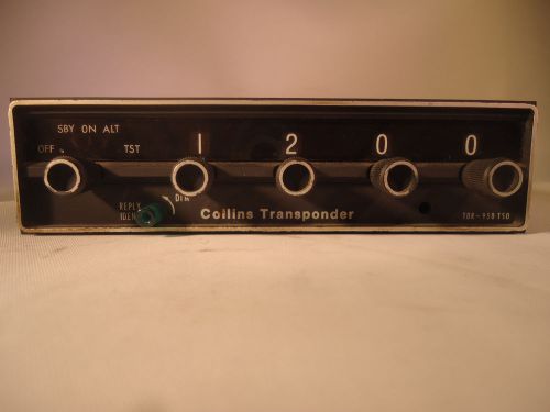 Collins 622-2092-001 tdr-950 transponder with 8130 - used avionics