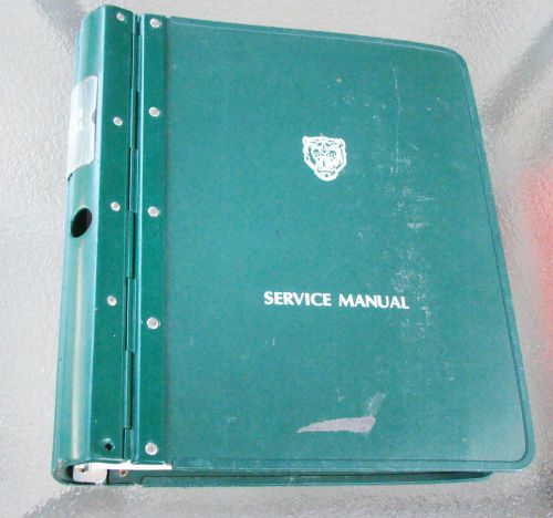 Vintage 1988 jaguar service manual series iii book - binder - akm9006 - ed4