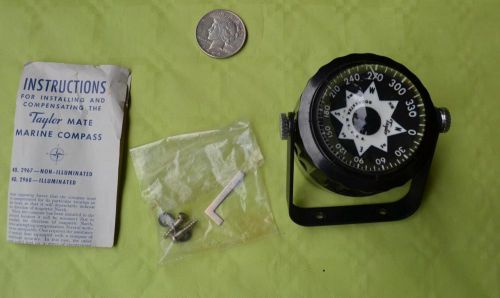 Marine liquid filled compass new in original box.