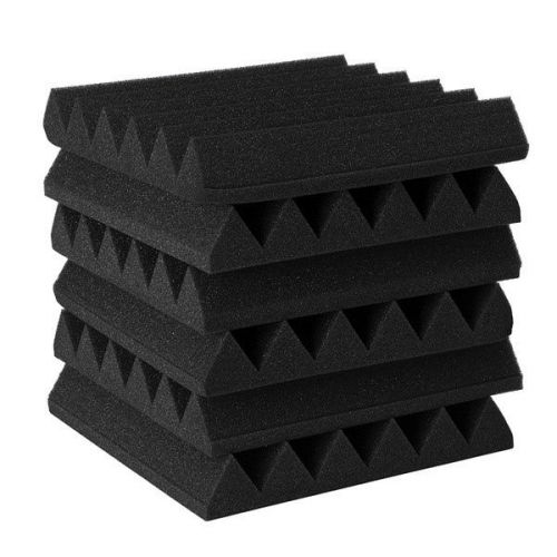 6pcs 300?300?50mm triangle insulation reduce noise sponge foam cotton