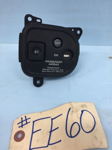1998 only !!!! dodge ram 1500 2500 3500 truck fog light and airbag  switch