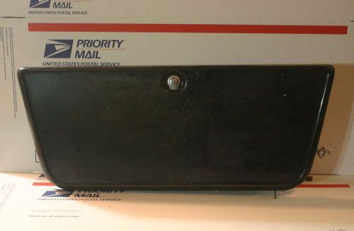 1967-1972 chevy gmc pickup truck black dash glove box door