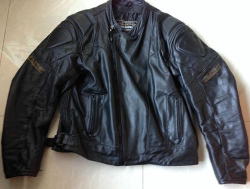Rjays sports ii mens leather jacket - size 52 (xl)