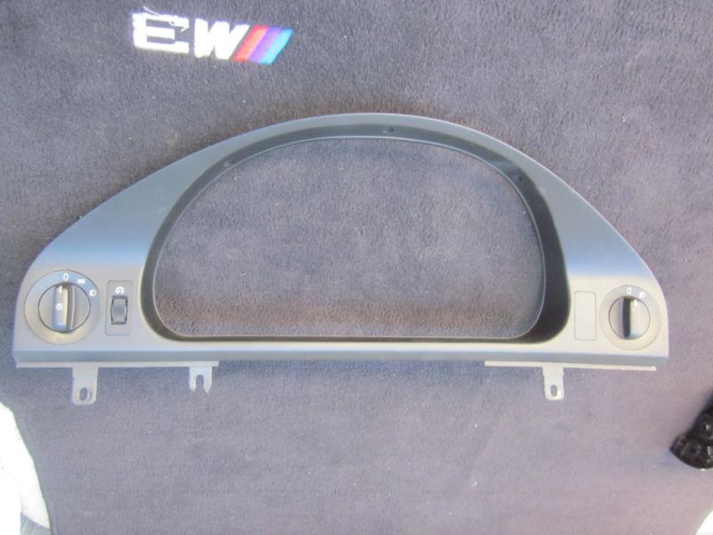Bmw e39 m5 m3 oem 01 02 03 135k headlight cluster cover and switch