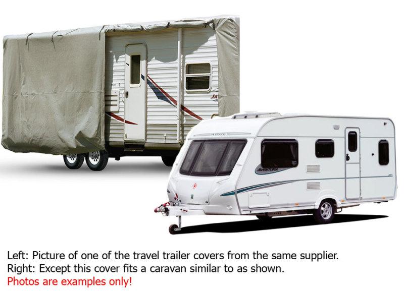 Caravan universal rv cover, 16-18' foot, new 