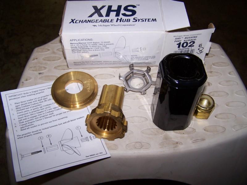 Hxs mercruiser complete  prop hub kit system # 102 # 202 # 835257a1 # 835277a1 