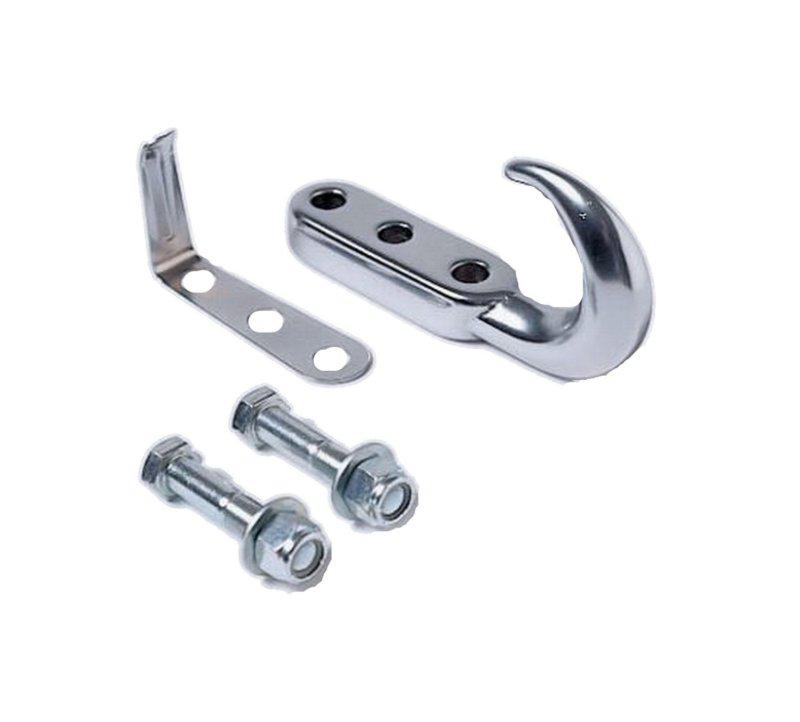 Rampage 7505 tow hook kit chrome incl. mounting hardware no tax