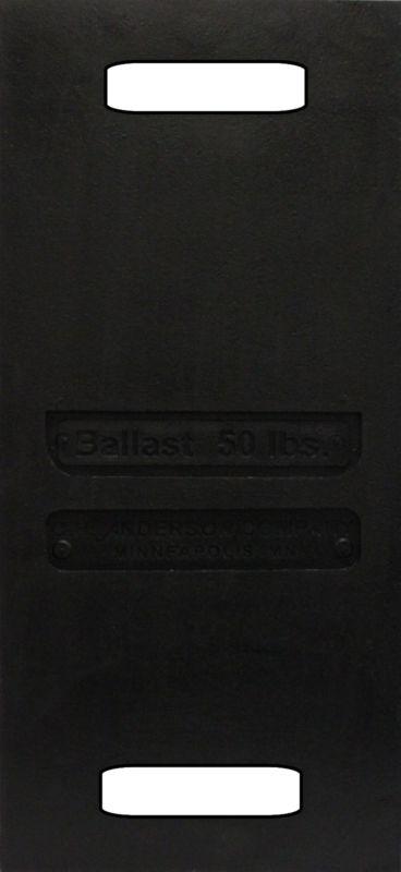 50# rubber ballast bar