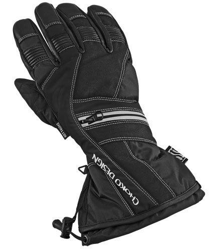 Choko extreme touring snowmobile glove black xs