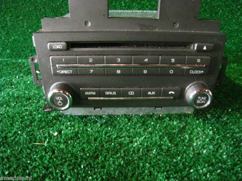 09 lincoln ford mks dash radio cd sat mp3 stereo player 8a5t-18c815