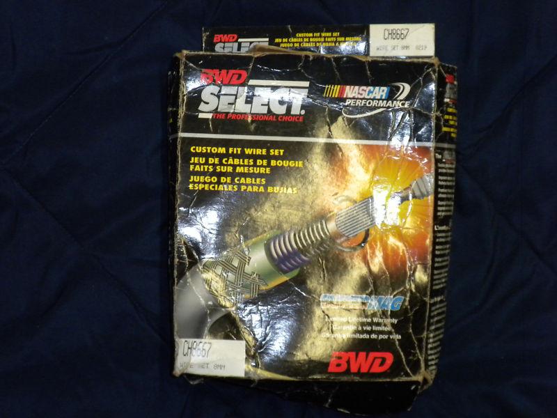 New bwd select spark plug wires ch8667 1997 98 99 00 2001 explorer mountaineer 