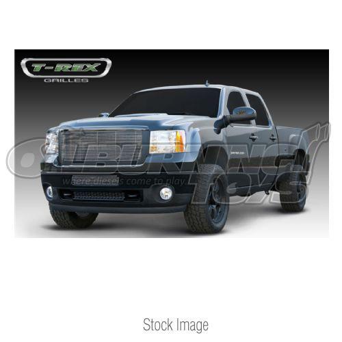 T-rex 21209 billet bolt-on grille overlay and insert polished aluminum horizon