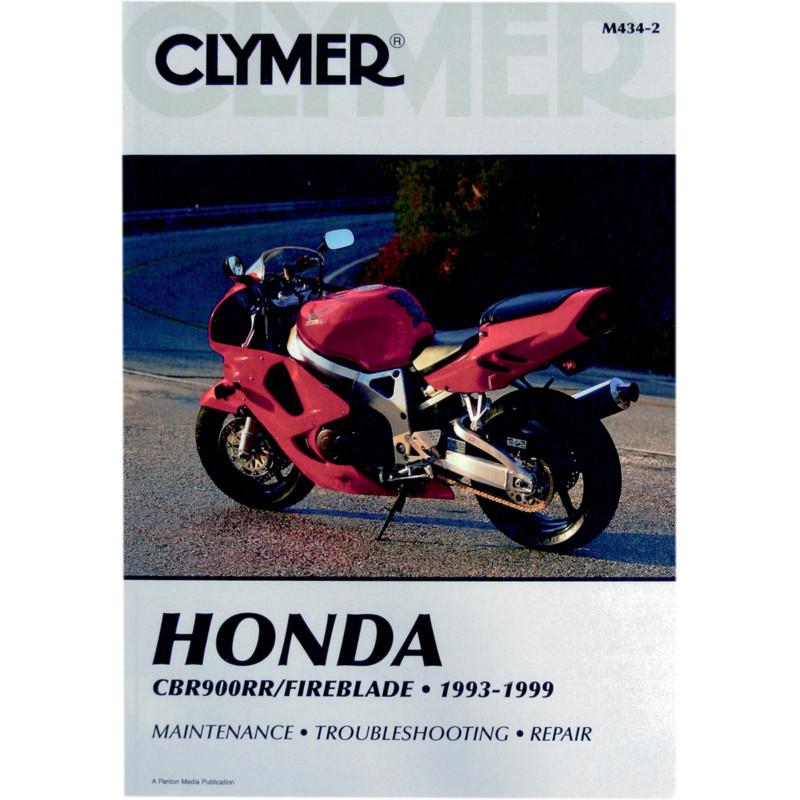 Clymer m434-2 repair service manual honda cbr900rr 1993-1999