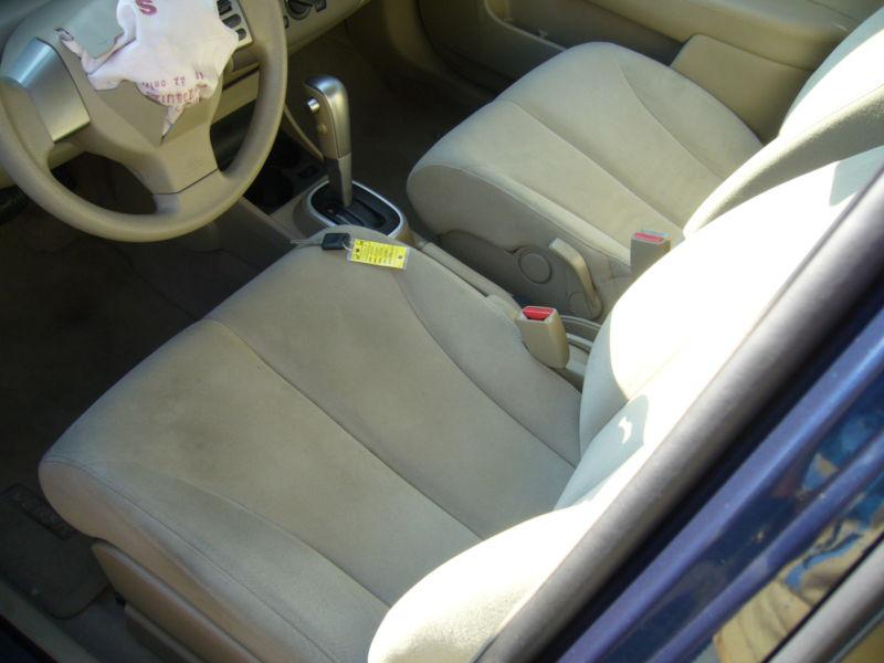 2008-2009 nissan versa left front driver side bucket seat air bag manual oem 09
