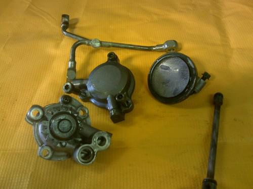 2001 2002 yamaha yz wr 426f oil pump, gear, lines, pipes & screen 426 yz426