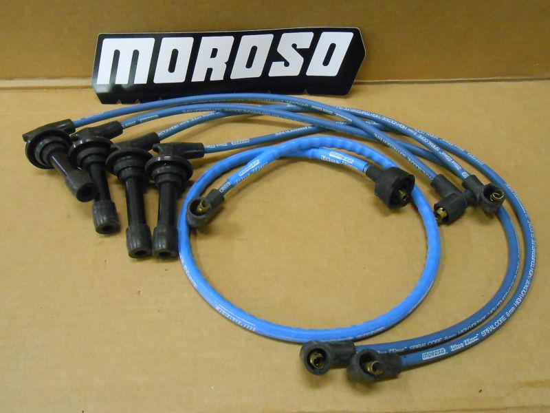 Moroso blue max 72671 - 8mm plug wires 1986 - 89 acura integra