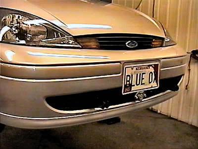 Blue ox bx2173 base plate for ford focus 00-04