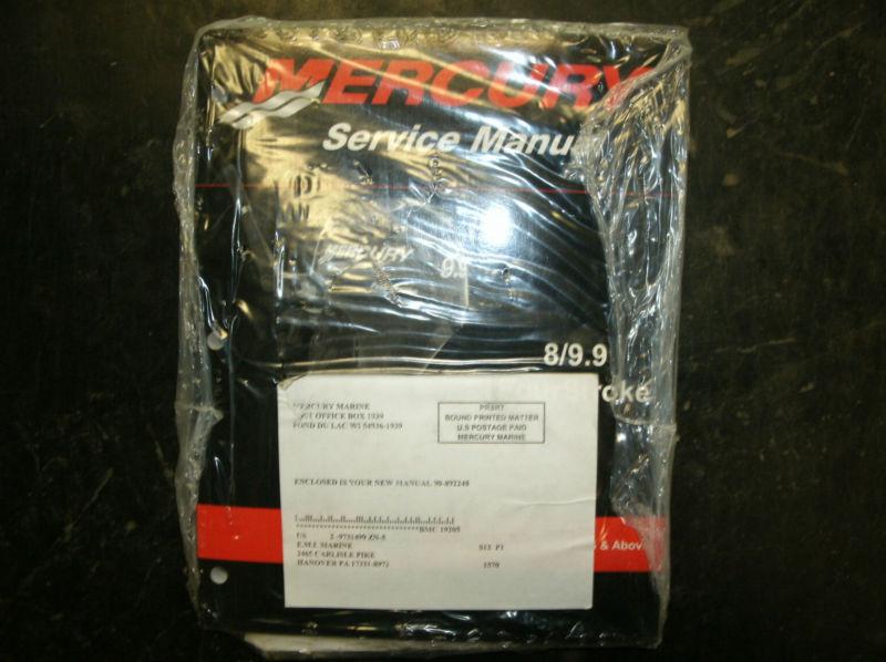 Mercury 8, 9.9 service manual