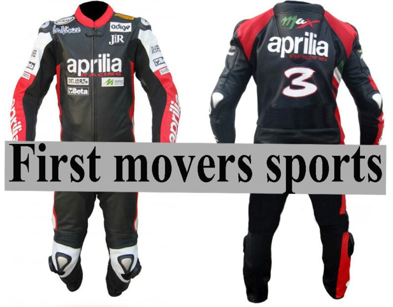 Motorbike racing leather suit one piece 