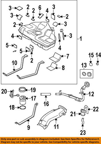 Mazda oem ajb41335za electric fuel pump