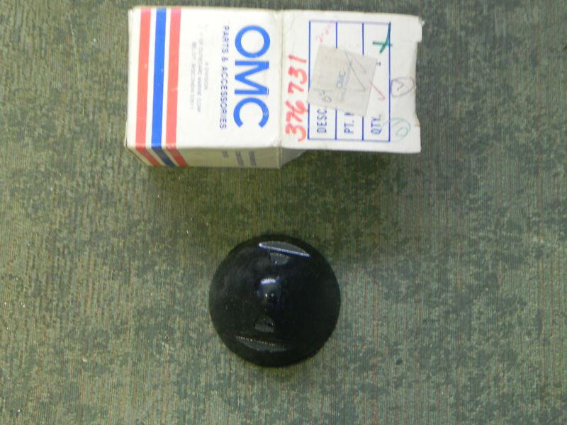 Omc prop nut (black)   p/n 376731 for johnson/evinrude 