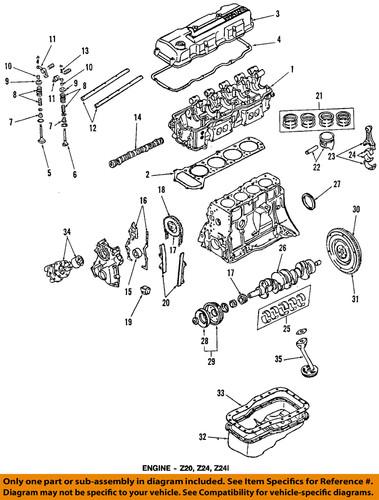 Nissan oem 13270g2500 valve cover gasket/engine valve cover gasket