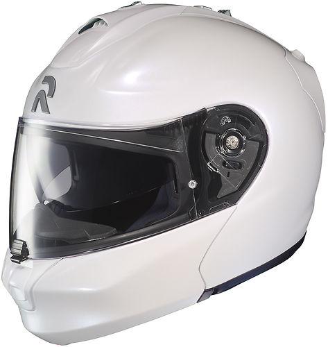 Hjc rpha-max modular motorcycle helmet pearl white size xx-large