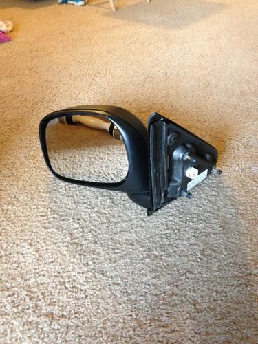 Drivers side mirror for dodge ram 2002-2008 power heated w/o towing 55077925ac