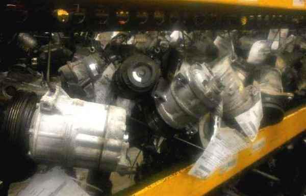 2005-2011 cadillac sts 3.6l ac compressor 74k oem
