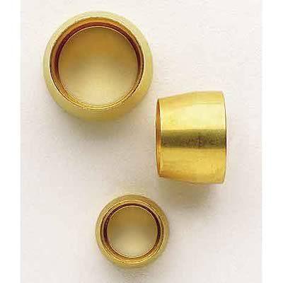 Aeroquip brass sleeves -6 an service replacement for a/c fittings package of 6