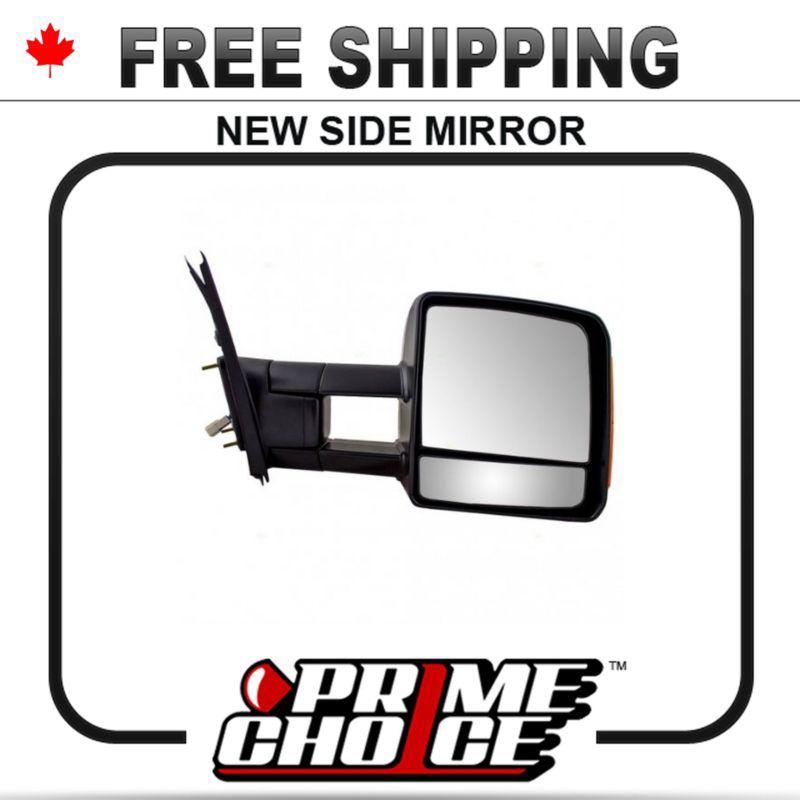 Power heated towing mirror right passenger side