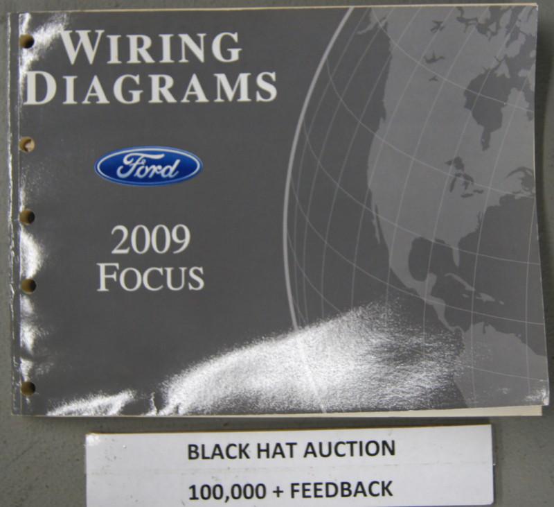 2009 ford focus car factory shop oem wiring diagrams manual service book