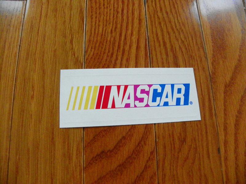 Nascar vintage sticker 