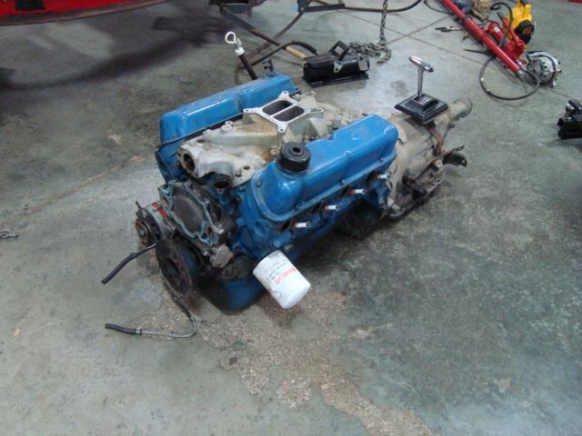 Small block ford 289 edelbrock intake with c6 transmission excellent running