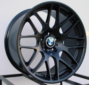 18" fits bmw m3 csl alloy wheels rims matte black finish zcp zhp csl m power