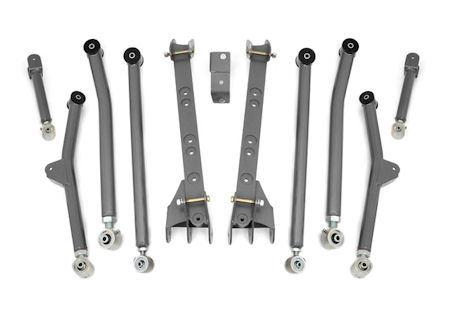 Rough country tj long arm upgrade kit - iron rock off road