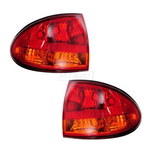 99-04 alero olds taillights taillamps rear stop outer brake lights pair set