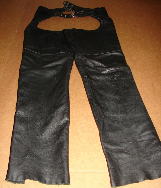 Fmc ladies size xsmall leather chaps