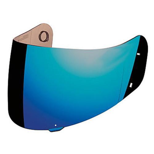 Hjc rps10 pinlock ready shield rst mirror-coated helmet shield/visor,blue,hj20