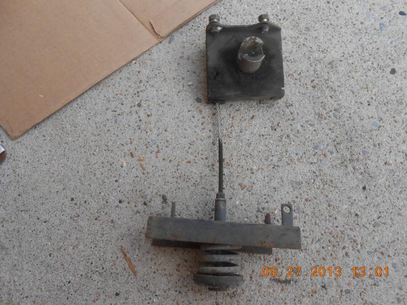 1990-95 toyota 4runner spare tire carrier 4 bolt cable unit