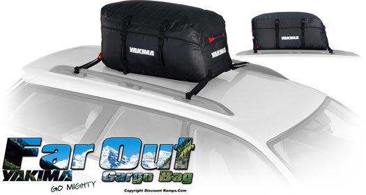 New yakima far out 3 in 1 soft cargo luggage gear cartop carrier bag
