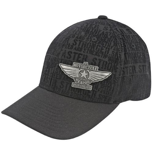 New speed & strength my weapon 2.0 adult curved bill hat/cap, black,small/medium