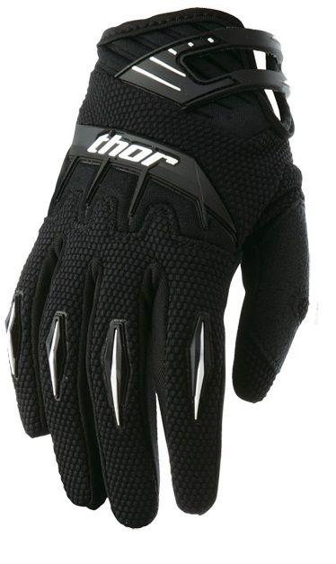 Thor 2013 womens spectrum gloves black mx motorcross atv s small new