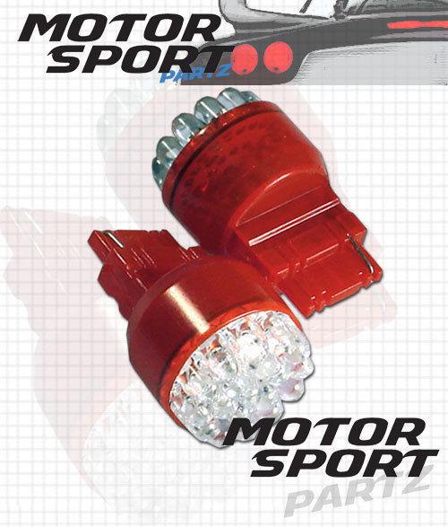 3156 super red 19 led back/stop light bulbs 3356 2pcs