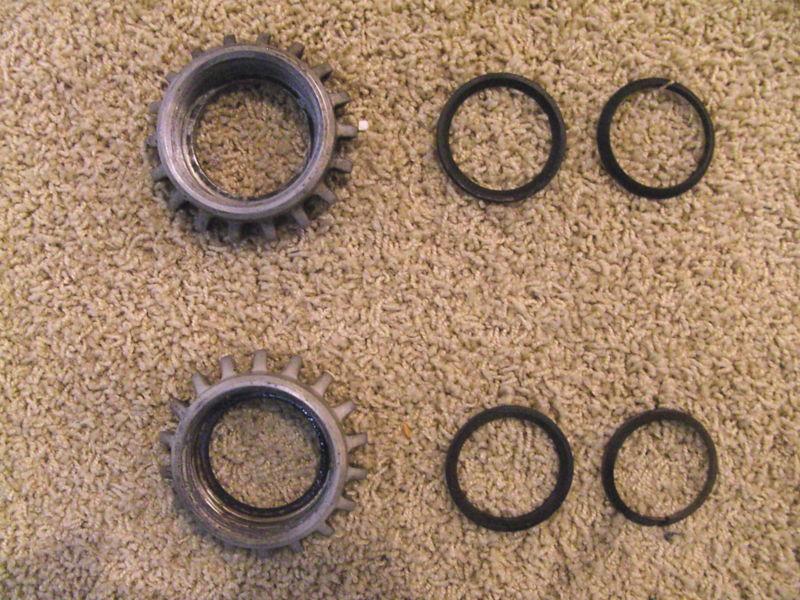 Exhaust nuts and rings
