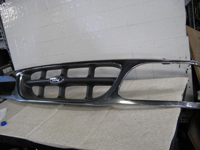 98 99 00 01 ford explorer front grille grill chrome eddie bauer