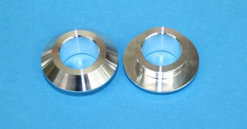  r6 & r1 front wheel captive spacers,  daytona sportbike racing, anodized