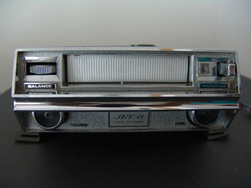 LEAR JET A-50 AUTOMOTIVE 8-TRACK STEREO TAPE PLAYER, US $60.00, image 1